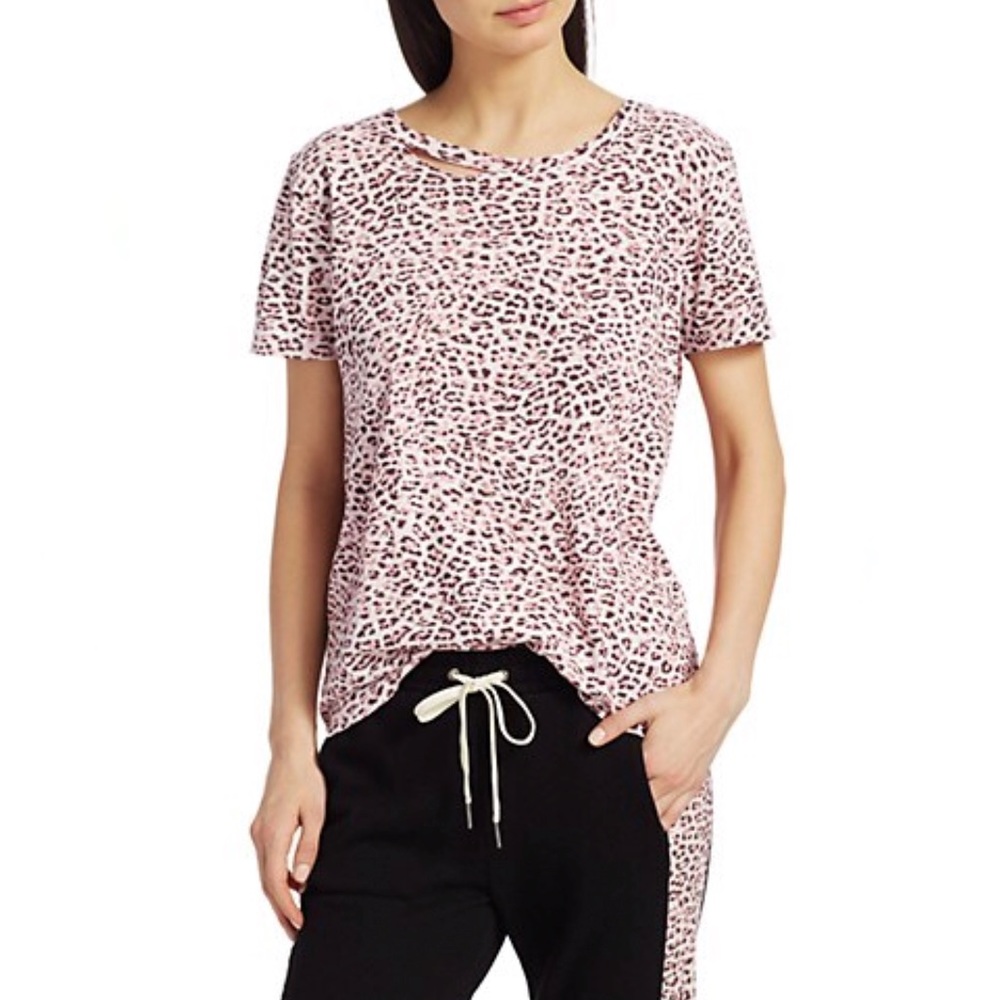 N:PHILANTHROPY | Harlow Bff Leopard T-Shirt | Sz XS